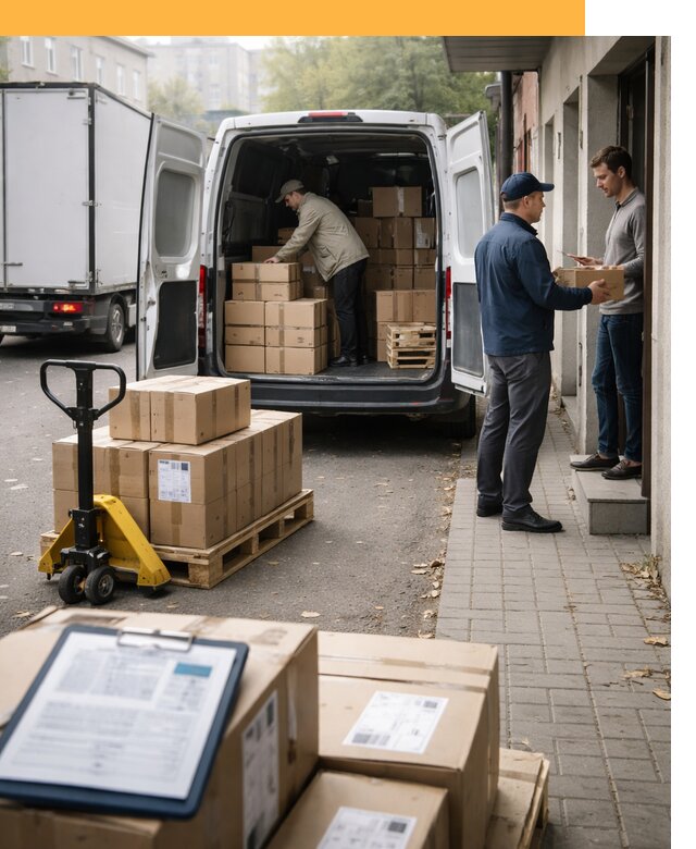 Доставка грузов от двери до двери с таможней от 46832 руб.