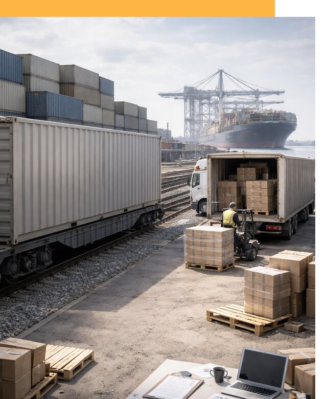 Мультимодальные перевозки грузов по миру от 46832 руб