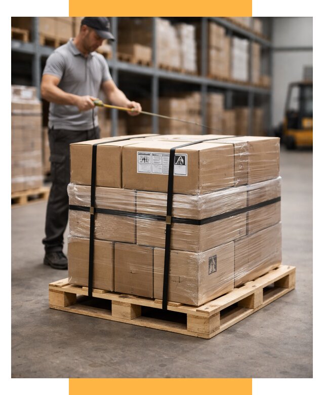 Упаковка и паллетирование грузов от 3642 р. | СетСервис-Ртв