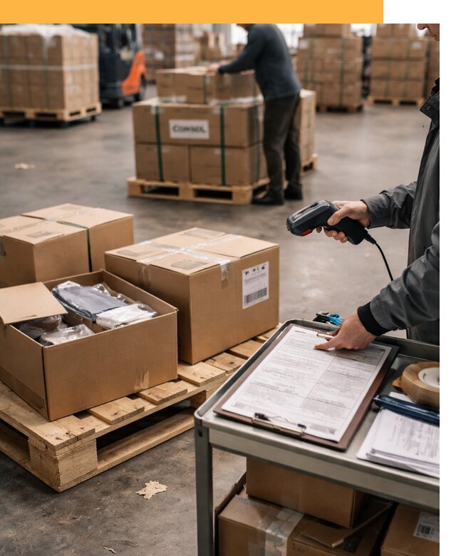 Сборные грузы из Китая: доставка, склад и таможня от 18733