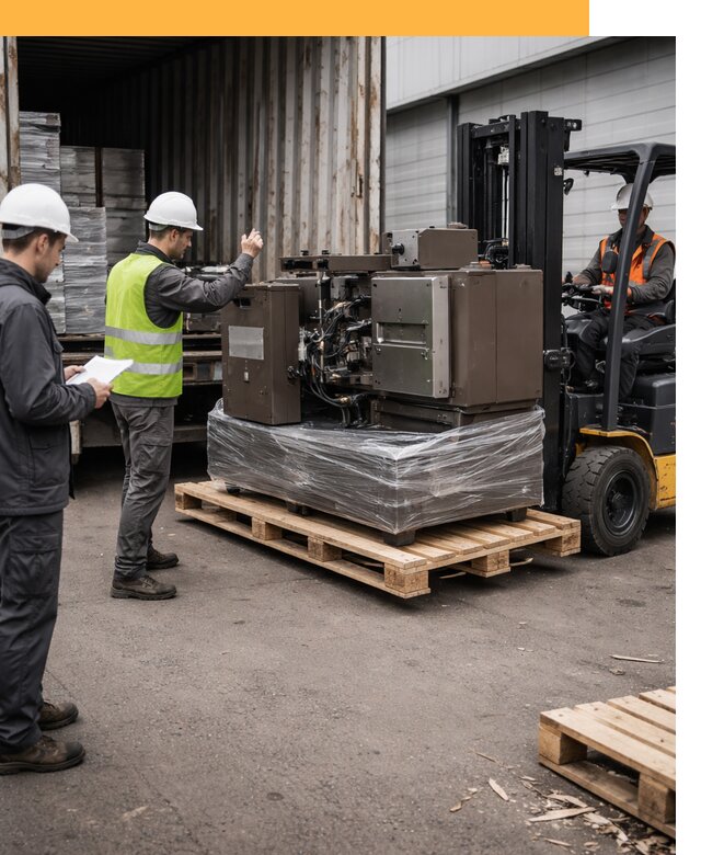 Доставка промышленного оборудования из Европы от 46832