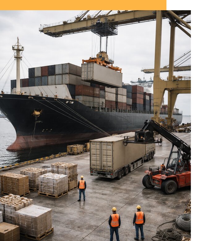 Морские перевозки из Индии: доставка FCL/LCL, таможня от 124884