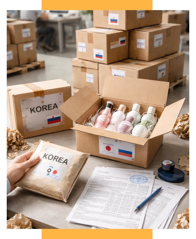 Доставка косметики из Кореи от 8846 р. под ключ | СетСервис-Ртв