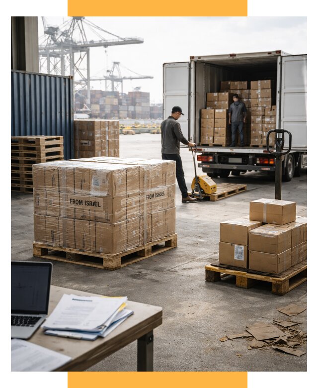 Доставка грузов из Израиля от 15611 р., логистика от СетСервис-Ртв
