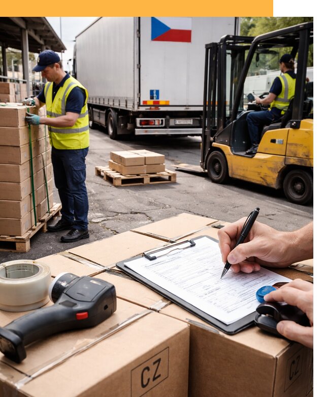 Доставка грузов в Чехию от 36425 руб, международные перевозки