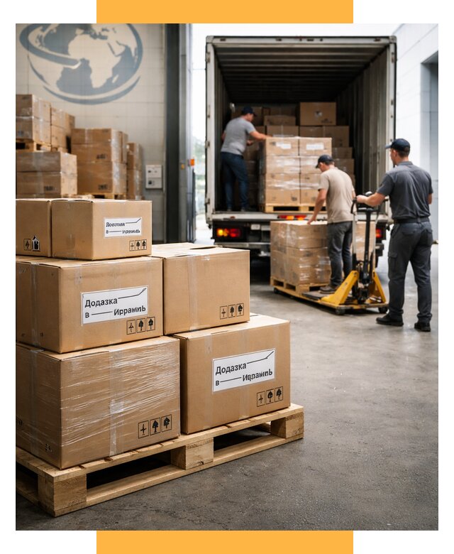 Доставка грузов в Израиль и экспорт от 46832 р. СетСервис-Ртв