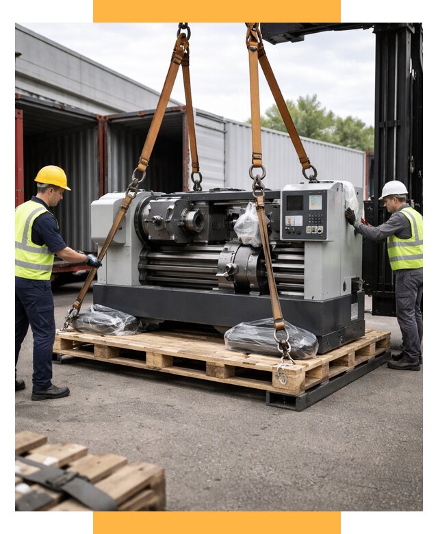 Перевозка станков и таможня от 62442 р. | СетСервис-Ртв логистика