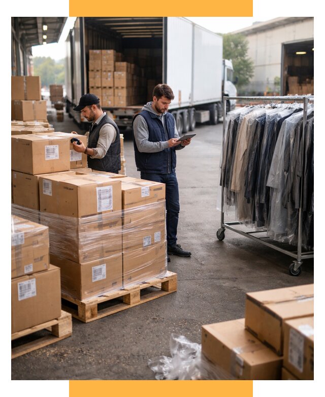 Перевозка и доставка одежды из Китая от 7805 р., СетСервис-Ртв