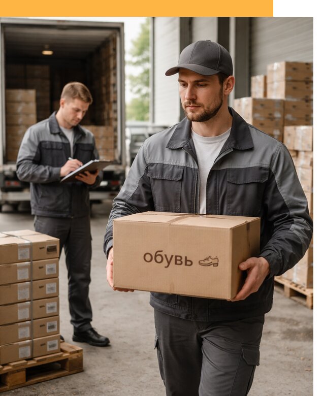 Международная перевозка обуви с таможенным оформлением от 4683