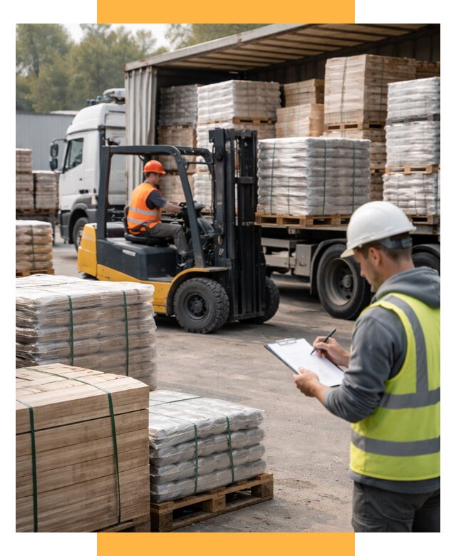 Перевозка строительных материалов от 5724 р. | СетСервис-Ртв