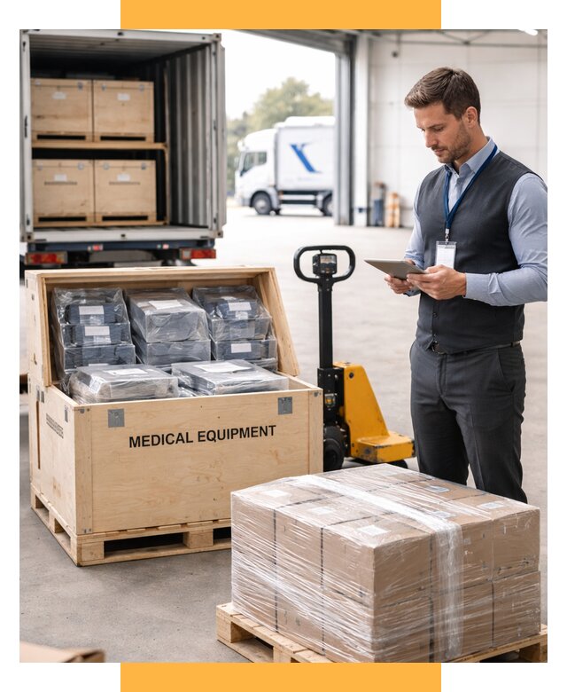 Перевозка медицинского оборудования от 15611 р. в СетСервис-Ртв