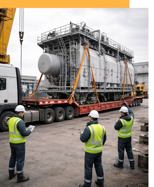 Перевозка негабаритных грузов по миру от 124884 руб