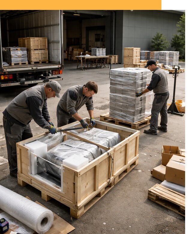 Перевозка выставочных грузов по миру от 26018 руб за м2 с таможней