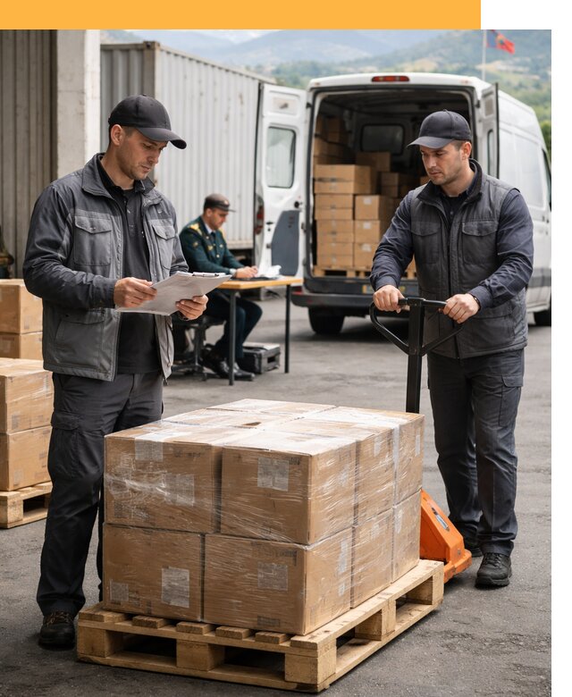 Доставка грузов через Армению, быстрая таможенная очистка от 26018