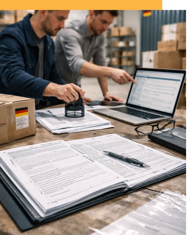 Таможенное оформление грузов из Германии от 9366 руб.