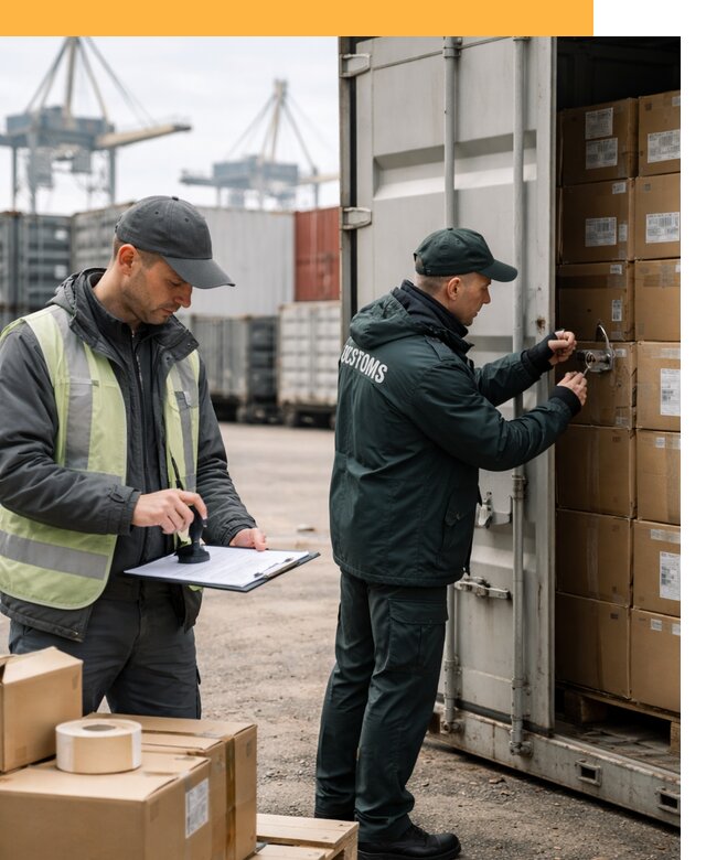 Организация таможенного транзита грузов через границу от 7805 руб