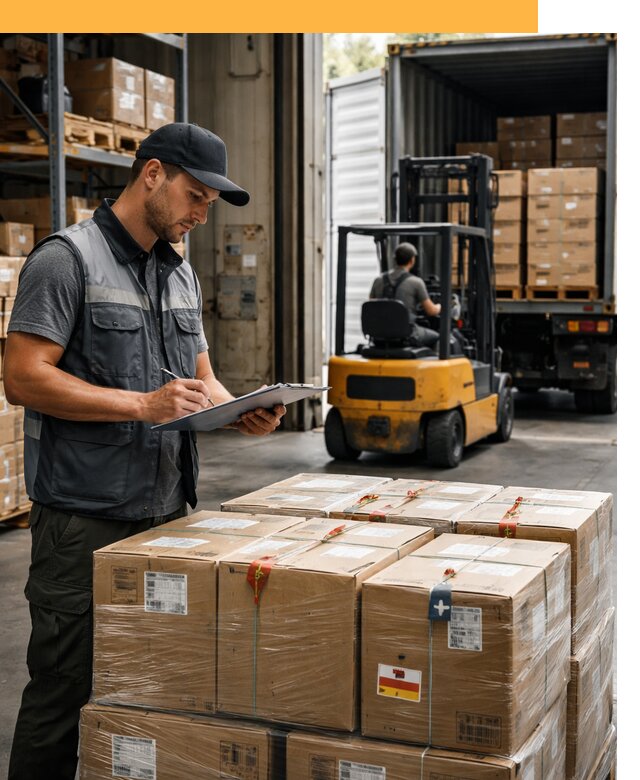 Реэкспорт товаров с таможенным оформлением и доставкой от 12488