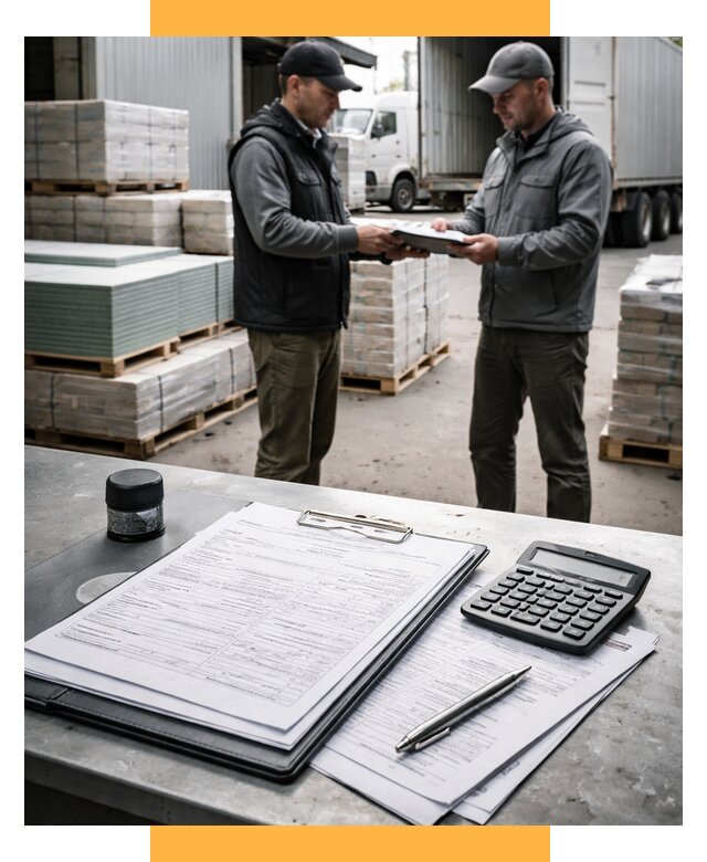 Таможенное оформление стройматериалов от 8846 р. | СетСервис-Ртв