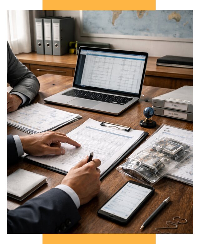 Проверка поставщика за рубежом от 8846 р. | СетСервис-Ртв аудит